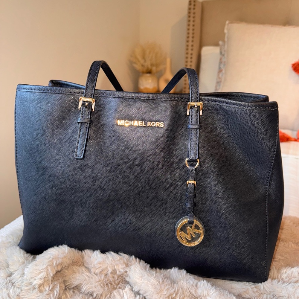 Michael Kors black tote